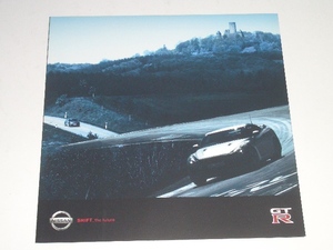 日産　NISSAN　GT-R　R35　発売前　プレカタログ　2007年