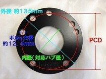 JDM ハイクオリティーホイールスペーサー JHS-T07 内径 60mm PCD P-114.3 厚さ 7mm SAI H21/12～ K10系_画像2