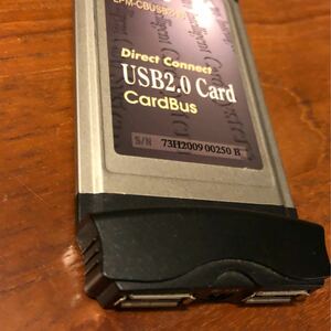 2USB接続 PCカード