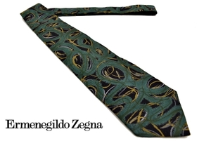 N462★送料無料★美品★Ermenegildo Zegna★イタリア製ネクタイ