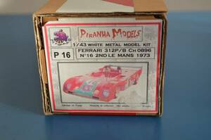 ★ 1/43 Ferrari 312PB LM73 2nd PIRANHA