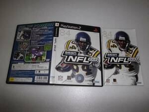 中古 PS2 NFL 2k2 動作保証 同梱可