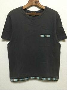 [即決古着]OSHMAN'S×Goodwear/オシュマンズ×グッドウェア/ポケットTシャツ/半袖/チャコールグレー/USA製/Lサイズ