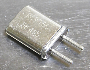  day . electron HC-25/U crystal oscillator (69.165MHz)[2 piece collection ][ control :KD226]