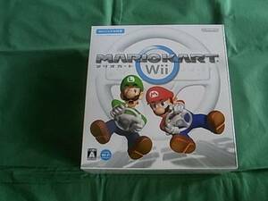 * prompt decision Wii Mario Cart Wii Wii steering wheel 1 piece including in a package new goods unopened 