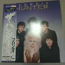 【ＬＰ】ＢＬＯＮＤＩＥ　ブロンディ／ＴＨＥＨＵＮＴＥＲ　ザ・ハンター　新品同様〈非売品・プロモ盤〉初回ポスター付_画像1