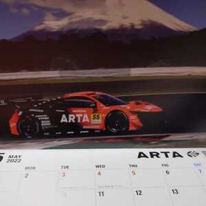 トヨタスープラGT&富士山2022年カレンダー【スープラGT300他】非売品ARTAカレンダー（未使用）新品