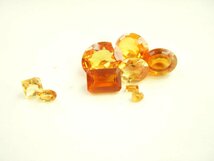 ★とちぎ屋！【シトリン（黄水晶系）】ルース９個（２６．３４ｃｔ）もしかするとこの中に。。。（＾＾）★_画像1