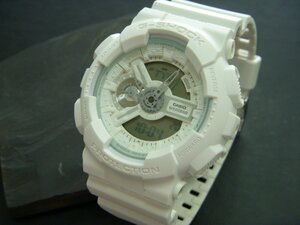 ★とちぎ屋！【ＣＡＳＩＯ】Ｇショック ＧＡ－１１０ＢＣ７ＡＪＦ ホワイトバージョン Ｍｓ（メンズ）腕時計 多機能満載！！！★