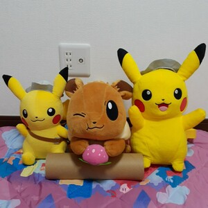 ポケットモンスター ピカチュウ イーブイ ぬいぐるみ