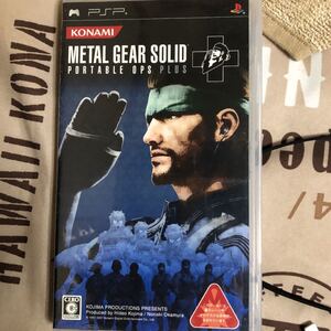 【PSP】 METAL GEAR SOLID PORTABLE OPS PLUS (通常版)