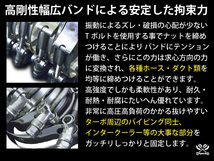 TOYOKING Tボルト ホースバンド SUS304 オールステンレス 73-81mm クランプ幅19mm 個数1個 汎用品_画像4