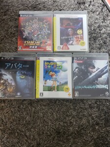 ps3 ソフト5本売り プレイステーション3