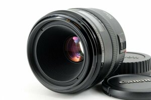 【良品】Canon EF 50mm F2.5 COMAPCT-MACRO キャノン 純正 標準マクロレンズ フルサイズ対応 小物 商品撮影のレンズに！ #4390