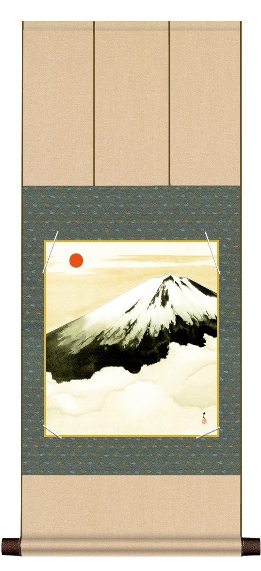 ヤフオク! -横山大観 富士 掛軸の中古品・新品・未使用品一覧