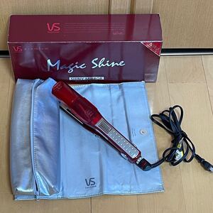 ヴィダルサスーン VSS-9100/R ストレート ヘアアイロン スチーム 中古 ストレートアイロン