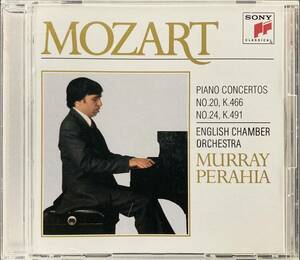 CD/ モーツァルト：ピアノ協奏曲第20,24番 / ペライア(指揮,P)、イギリス室内管