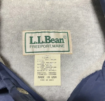 ”80s LL BEAN エルエルビーン　USA製　アメリカ製　コーチジャケット　検）パタゴニア ノースフェイス　ビンテージ　JK フリース_画像2