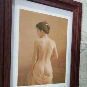 ホキ美術館コレクション　美人画裸婦像◆額装飾品◆新品◆送料無料