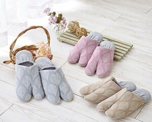  slippers TABINPA.. same color 2 pair collection free size (kojito) slippers room shoes .. tabi 