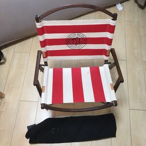 ウォールナット フォールディングチェア キャンプチェア