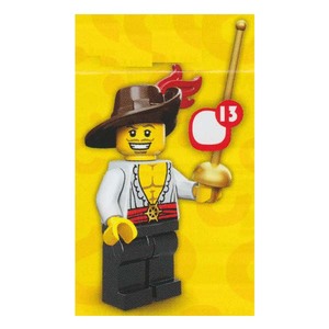 レゴ ミニフィギュア シリーズ12 LEGO minifigures #71007 剣士 ミニフィグ