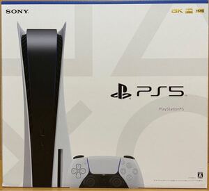新品 未開封PS5 PlayStation5 本体 CFI-1000A01 ディスクドライブ搭載モデル 1年補償購入先レシートあり