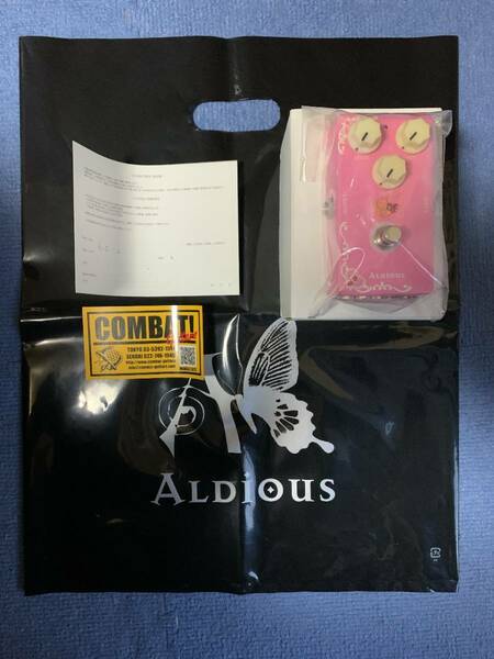 激レア / アルディアス トキ エフェクター / ALDIOUS トキ MODEL ALD-II Distortion / バッグ付き / 新品未使用品