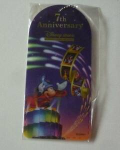 ディズニー　ディズニーストア　東京ディズニーリゾート店　７周年記念　オリジナル・バッグタグ　ミッキー　ファンタジア
