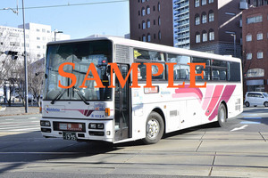 D-20【バス写真】L版３枚　西鉄バス　西工E型　ひのくに号　熊本駅前