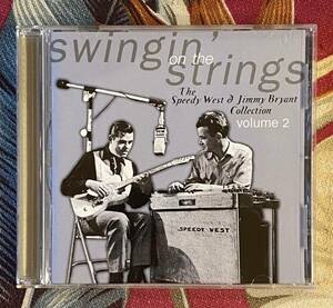 Speedy West & Jimmy Bryant CD Swingin' On The Strings Vol.2 ロカビリー Steel Guitar