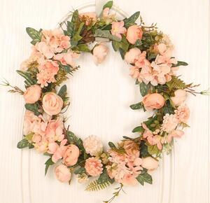  hand made * lease * artificial flower * wall decoration * entranceway lease * party *35cm* limited time SALE