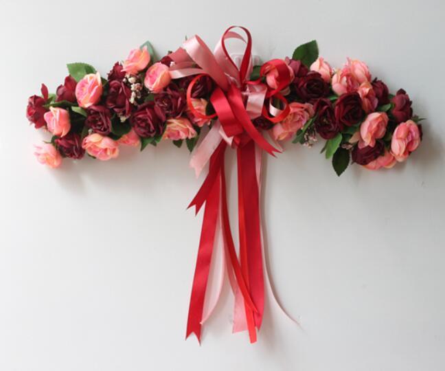 Tout neuf★Magnifique★Fleurs artificielles★Décoration murale★Entrée★Ornement★Bureau★Décoration boutique★50cm, artisanat, artisanat, fleur artistique, fleurs pressées, arrangement