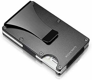 586)- マネークリップ クレジットカードケース 財布 磁気防止 スキミング防止 MC-KURIPPU
