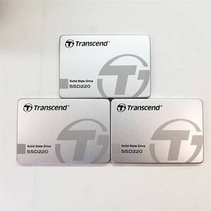 ■送料無料■【3個セット・SSD240GB】★Transcend トランセンド★(管:CW2-TR-3S1)2.5インチ TS240GSSD220S■6Gb/s フォーマット済み
