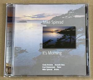 【CD】MIKE SPINRAD／IT'S MORNING《輸入盤》マイク スピンラッド《2000年 ドラマーがリーダーのピアノトリオ》