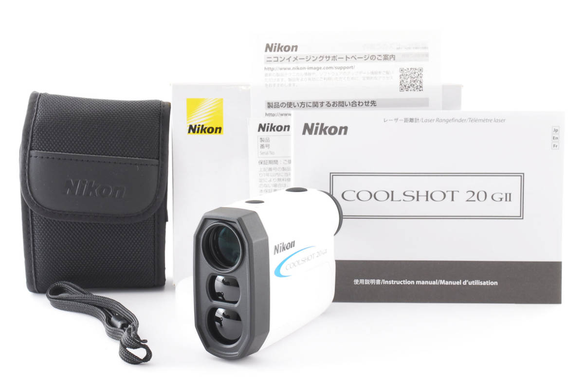 上等なゴルフ超格安一点 Nikon ゴルフ用レーザー距離計 COOLSHOT 20GII LCS20G2