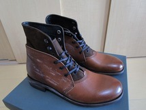 【新品】 marchercher 日本製 マーシェルシェ　レイヤードブーツ　革靴　革靴 レザー　seesaw 27_画像5