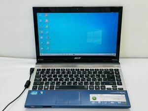 *[ перевод есть ]acer ноутбук Aspire3830T-N54D*Win10/Microsoft Office имеется /core i5-2410M/SSD256GB установка / память 8GB/13 type / б/у /PC/P270