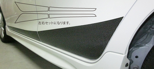 ハセプロ マジカルカーボン ドアサイドパネル トヨタ アクア NHP10系 2011.12～ ブラック CSIPT-2