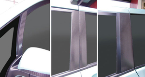 ハセプロ マジカルカーボン ピラーセット ノーマルタイプ トヨタ ヴォクシー/ノア ZWR/ZRR80系 2014.1～ ブラック CPT-78