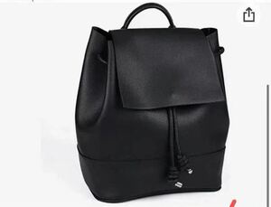  rucksack lady's high capacity black rucksack men's stylish business rucksack black color 