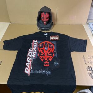 2 トミー スター・ウォーズ エピソードⅠ スカT ダース・モール Tシャツ 入り貯金箱 未使用 2