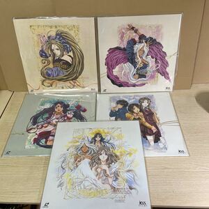 2 ああっ女神さまっVOL.1～VOL.5 LD レーザーディスク 5枚セット 中古品 2