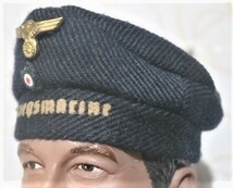 1/6 IN THE PASTTOYS 『 Uボート 軍帽 ドイツ WW2 』 帽子 ジャンク ルーズ フィギュア ドール カスタム用_画像1