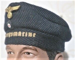 1/6 IN THE PASTTOYS 『 Uボート 軍帽 ドイツ WW2 』 帽子 ジャンク ルーズ フィギュア ドール カスタム用