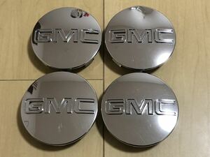 GM純正 GMC シボレー アメ車 ラグジュアリー センターキャップ 4個 中古 メッキ 9595759/C0603 MADE IN USA LACKS