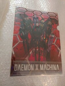 デモンエクスマキナ DAEMON X MACHINA クリアファイル 海外限定