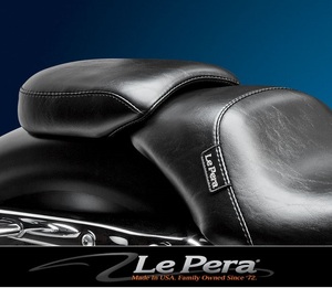 LEPERA 2007-09 スポーツスター SPORTSER ベアボーン シート ピリオン パッド 4.5G タンク用 LCK-006P LCK006P Bare Bones Pillion