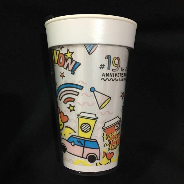 STARBUCKS "#19TH ANNIVERSARY TAIWAN"；【新品】コールド専用D.I.Y.タンブラー 473ml